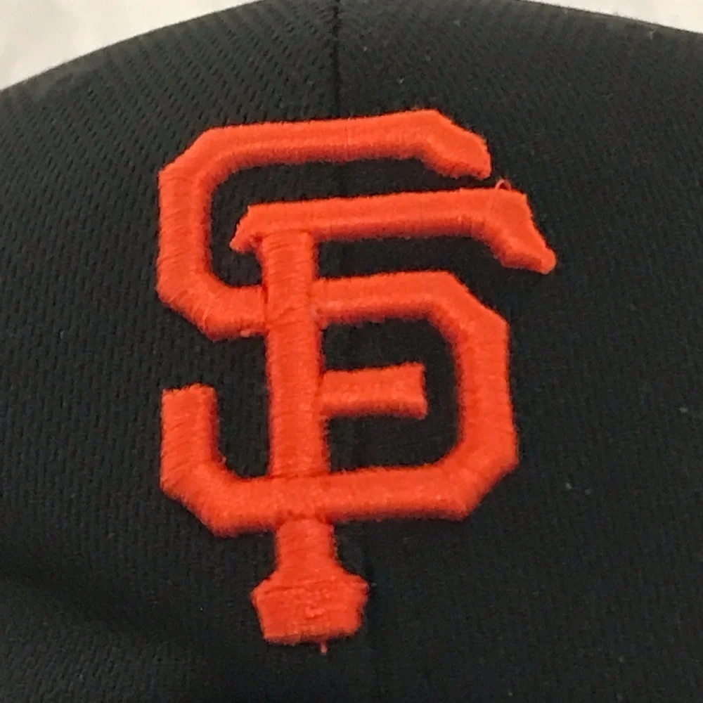 OC Sport's Kids MLB San Francisco Giants Adjustable Black & Orange Baseball Cap